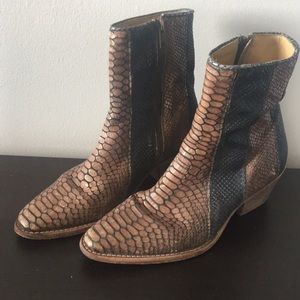 Great leather booties